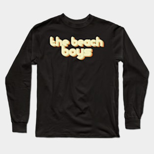 vintage color the beach boys Long Sleeve T-Shirt